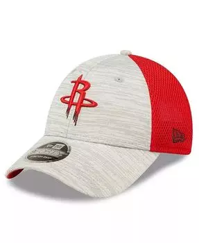Мужская серо-красная кепка Houston Rockets Active 9FORTY Snapback New Era, серый