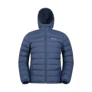 Мужская сезонная утепленная куртка на подкладке из искусственного меха Mountain Warehouse, синий