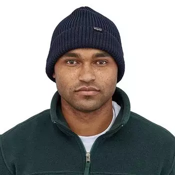 Мужская шапка-бини Patagonia Fishermans в рулонах, темно-синий