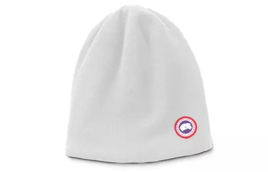 Мужская шапка Canada Goose, белый