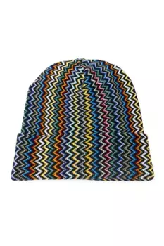 Мужская шапка из разноцветной шерсти Missoni