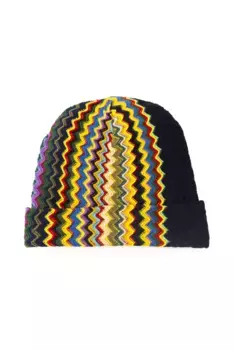 Мужская шапка из разноцветной шерсти Missoni