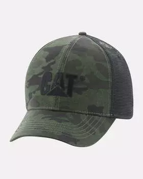 Мужская шапка с логотипом CAT, камуфляж