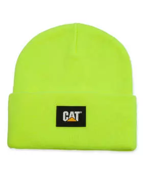 Мужская шапка с манжетами CAT Label, желтый