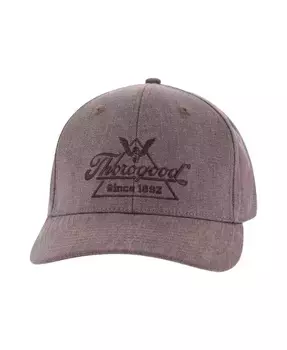 Мужская шапка с ремешком из кожи "елочка" Crafting Thorogood, коричневый