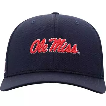 Мужская шапка Top of the World темно-синего цвета с гибким логотипом Ole Miss Rebels Reflex