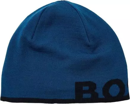 Мужская шерстяная шапка Hugo Boss Arev, синяя