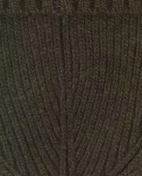 Мужская шерстяная шапка с рифленым подгибом Barbour, темно-зеленый