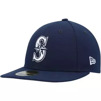 Мужская шляпа New Era Navy Seattle Mariners Oceanside Low Profile 59FIFTY
