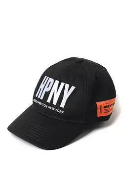 Мужская шляпа с черным логотипом Heron Preston