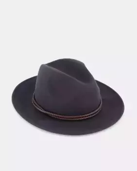 Мужская шляпа со средними полями Emidio Tucci, темно-серый