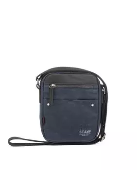 Мужская синяя бандлера Stamp, темно-синий