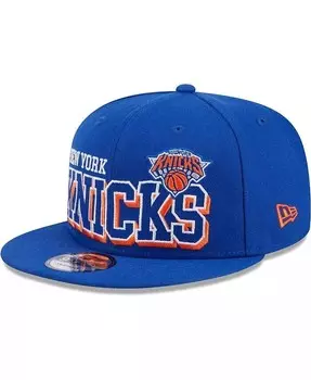 Мужская синяя бейсболка New York Knicks Gameday 59FIFTY Snapback New Era, синий