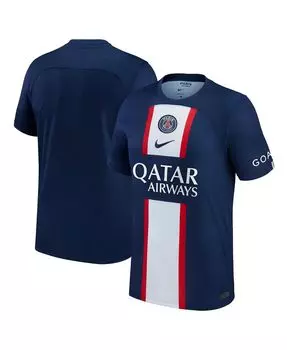 Мужская синяя домашняя копия пустого джерси Paris Saint-Germain 2022/23 Nike