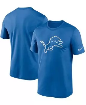 Мужская синяя футболка detroit lions logo essential legend performance Nike, синий