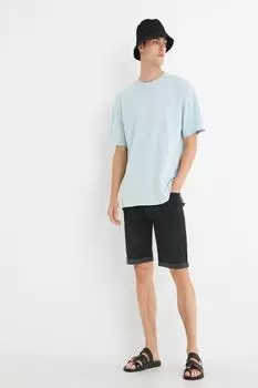 Мужская синяя футболка Koton, синий