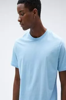 Мужская синяя футболка Koton, синий