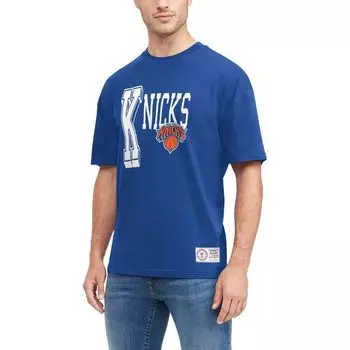 Мужская синяя футболка Tommy Jeans New York Knicks Mel Varsity