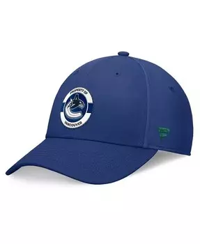 Мужская синяя гибкая кепка Vancouver Canucks Authentic Pro Training Camp Fanatics, синий