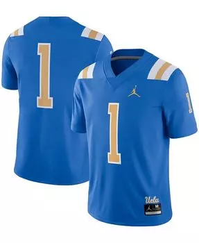 Мужская синяя игровая майка UCLA Bruins Jordan, синий