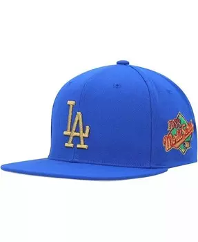 Мужская синяя кепка Los Angeles Dodgers Champ'd Up Snapback Mitchell & Ness, синий
