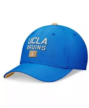 Мужская синяя кепка с галочкой UCLA Bruins Primetime Rise Jordan, синий