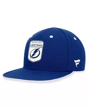 Мужская синяя кепка Snapback проекта НХЛ Tampa Bay Lightning 2023 Fanatics, синий