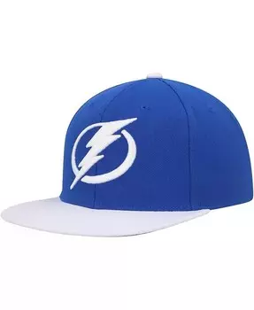 Мужская синяя кепка Tampa Bay Lightning Core Team Ground 2.0 Snapback Mitchell & Ness, синий