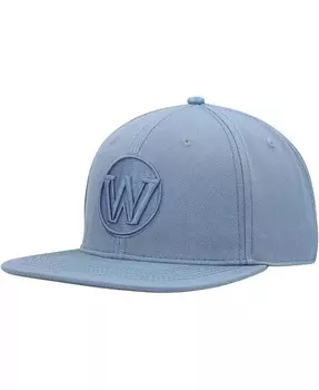 Мужская синяя кепка в тон Snapback Golden State Warriors Pro Standard, синий