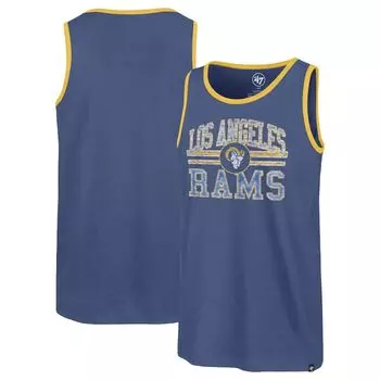 Мужская синяя майка Los Angeles Rams Winger Franklin '47