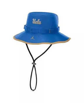 Мужская синяя панама-ведро Boonie UCLA Bruins 2024/25 On-Field Apex Performance Boonie Jordan, синий