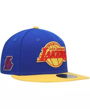 Мужская синяя приталенная кепка Los Angeles Lakers 59FIFTY New Era