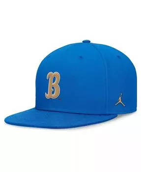 Мужская синяя приталенная кепка UCLA Bruins On-Field Pro Jordan, синий