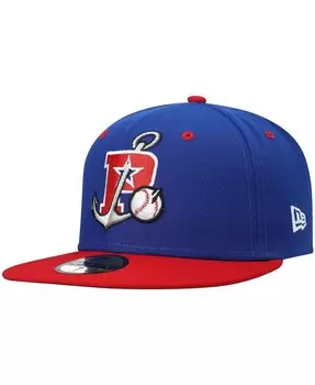 Мужская синяя приталенная шляпа Stockton Ports Authentic Collection Road 59FIFTY New Era