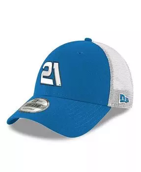 Мужская синяя регулируемая кепка Austin Hill 9FORTY Trucker New Era, синий