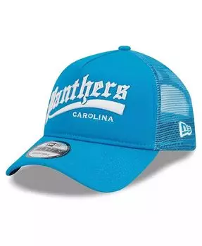 Мужская синяя регулируемая кепка Carolina Panthers Caliber Trucker 9FORTY New Era, синий
