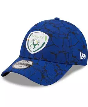 Мужская синяя регулируемая кепка Ireland National Team Marble 9FORTY New Era