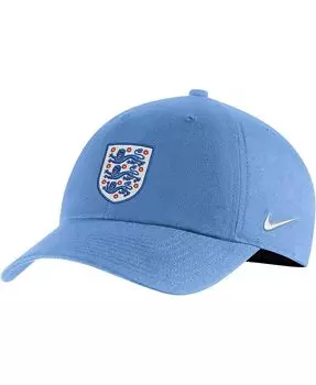 Мужская синяя регулируемая кепка сборной Англии для кампуса Nike