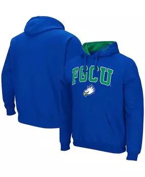 Мужская синяя толстовка с капюшоном florida gulf coast eagles arch & logo pullover Colosseum, синий
