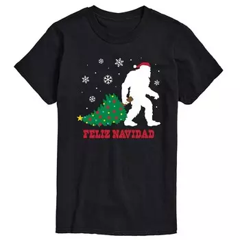Мужская снежная елка Merry Christmas Christmas Tree Licensed Character, черный