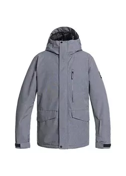 Мужская сноубордическая куртка Mission Solid Quiksilver, серый
