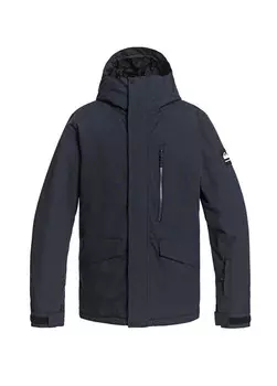 Мужская сноубордическая куртка Quiksilver Mission Solid Quiksilver, черный