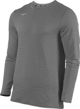 Мужская спортивная эко рубашка с длинным рукавом Mizuno