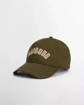 Мужская спортивная бейсболка Barbour, зеленый