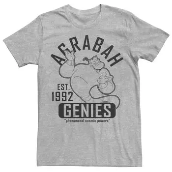 Мужская спортивная футболка Aladdin Genie Collegiate Disney