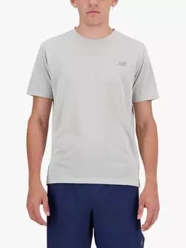 Мужская спортивная футболка New Balance, цвет Athletic Grey