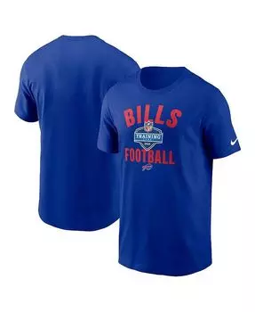 Мужская спортивная футболка Royal Buffalo Bills 2022 Training Camp Nike, синий