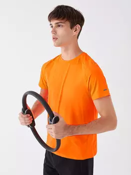 Мужская спортивная футболка с круглым вырезом и короткими рукавами XSIDE, буксе белый