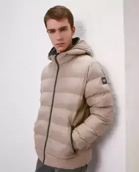 Мужская спортивная куртка с водоотталкивающей подкладкой и перьями Easy Wear, бежевый