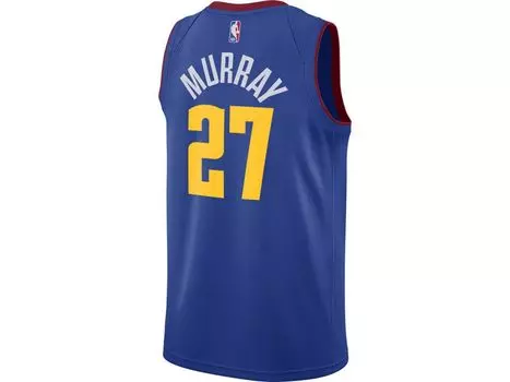Мужская спортивная майка denver nuggets swingman jamal murray Jordan, синий